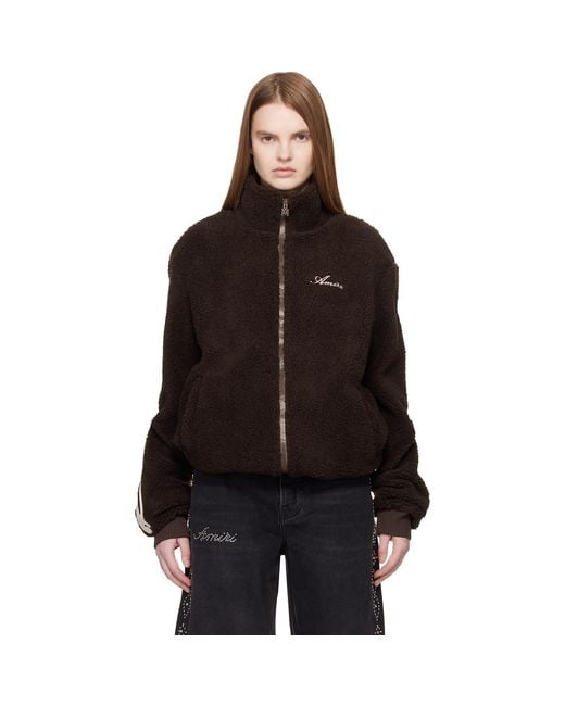 Amiri Black Bones Fleece Jacket