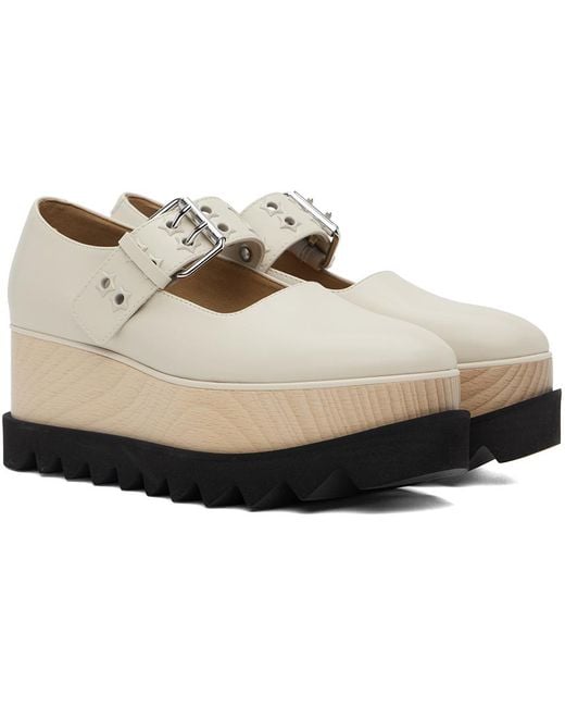 Stella McCartney Black Off- Elyse Star-studded Loafers