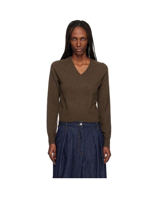 arch4 Black Boston V-Neck Sweater