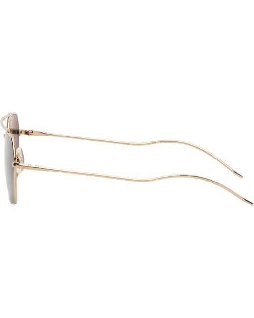 Oliver Peoples Black Tk-15 Sunglasses for men