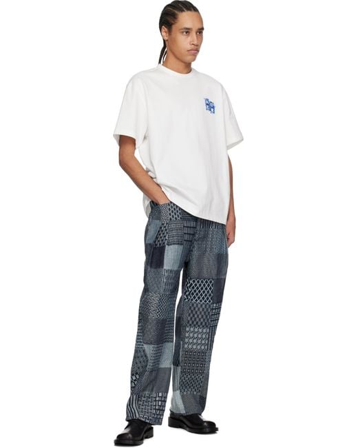 Adererror White Significant Trs Tag 06 T-Shirt for men