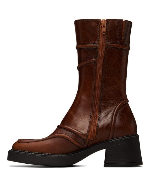 Miista Brown Malene Boots