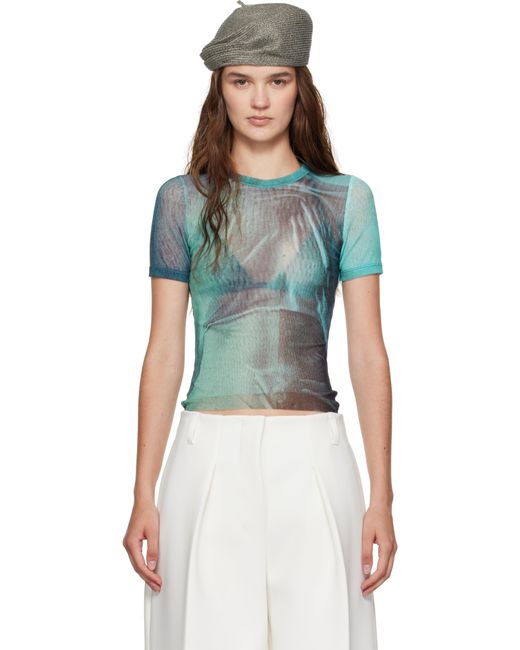 Jean Paul Gaultier Blue 'The Water' Baby T-Shirt