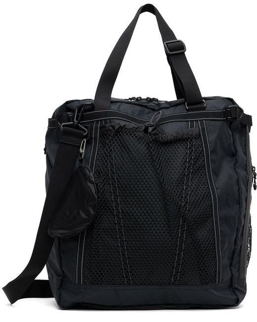 And Wander Black X-pac 30l 3-way Tote for men