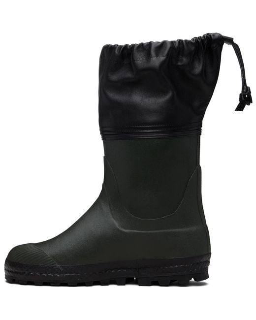 Rier Black Ludwig Reiter Edition City Rain Boots for men