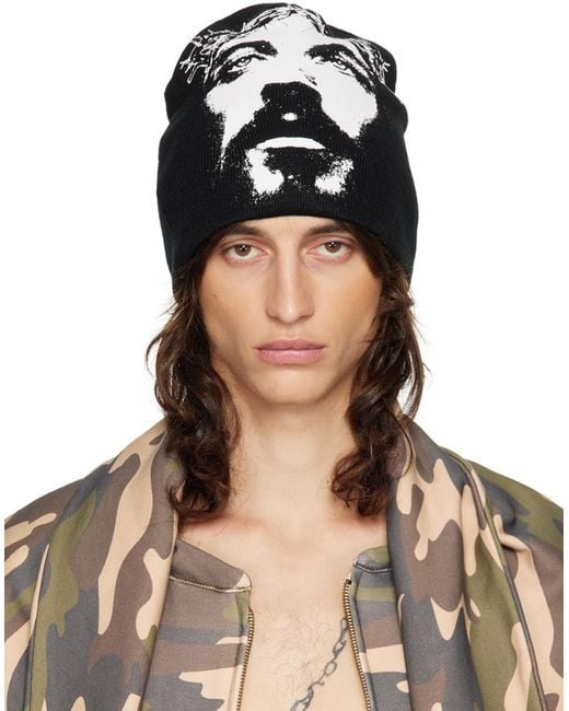 PRAYING Black Jesus Beanie for men