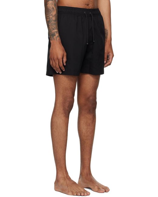 Amiri Black Ma Core Logo Swim Shorts for men