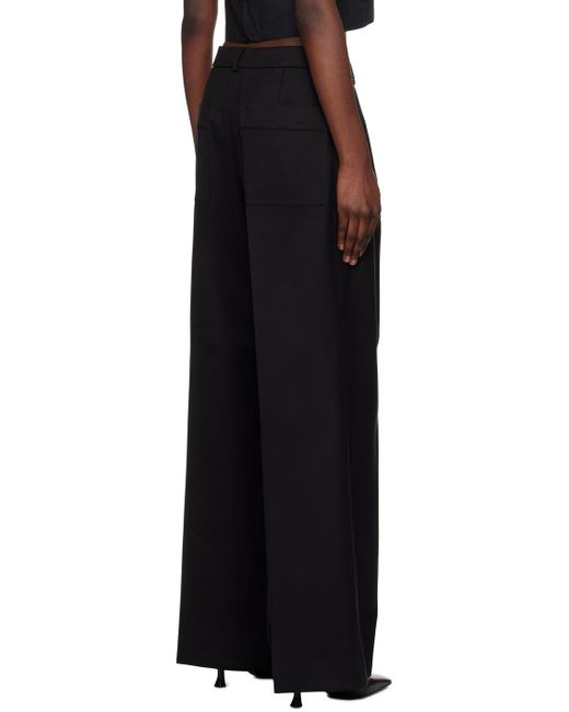 Sportmax Black Zirlo Trousers