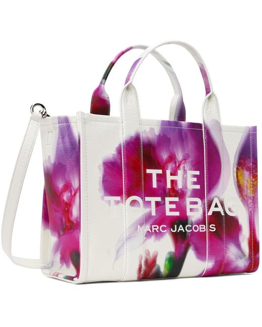 Marc Jacobs Pink 'The Future Floral Leather Medium' Tote