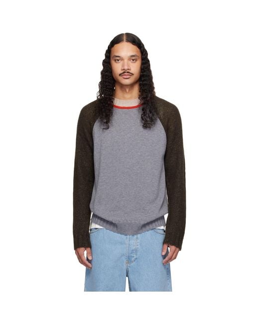 Edward Cuming Black 'jock In The Closet' Sweater for men