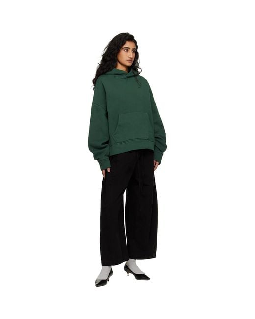 Entire studios Green Heavy Hoodie