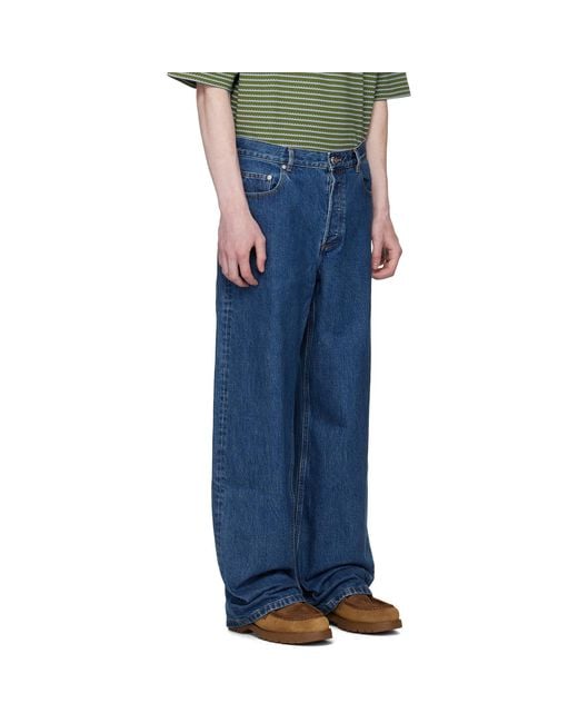 A.P.C. Blue Aaron Jeans for men