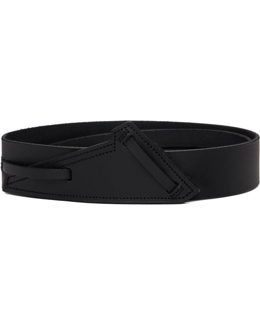 Julius Black Axe Belt for men