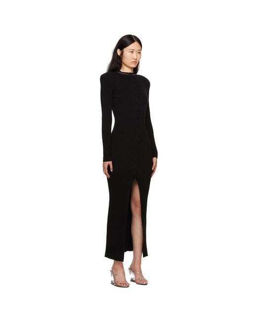 Gcds Black Bling Maxi Dress