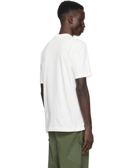 T-shirt blanc cassé à images PS by Paul Smith pour homme en coloris Black