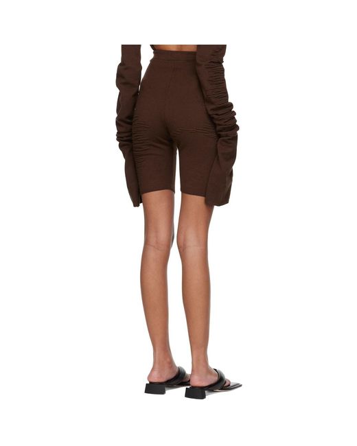 SELASI Black Ssense Exclusive Kbn Knitwear Edition Shorts