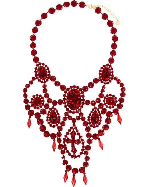Undercover レッド Uc1E1N02 ネックレス Red