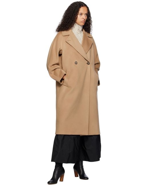 Weekend by Maxmara Black Tan Resina Coat