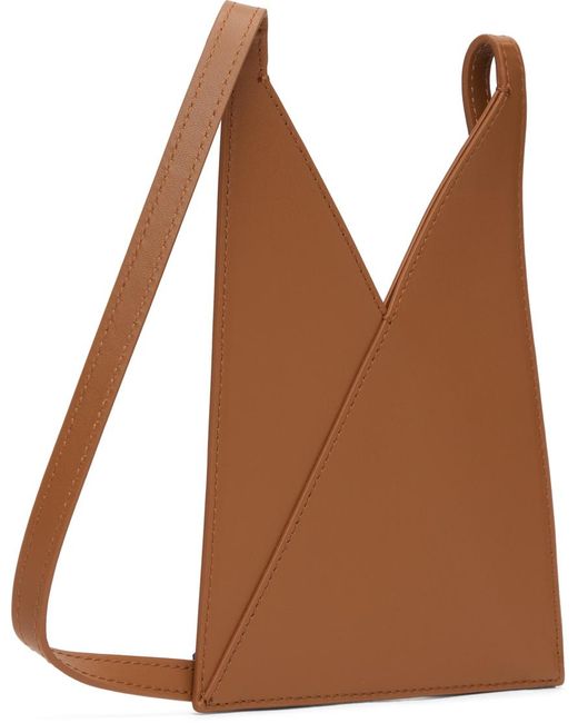 MM6 by Maison Martin Margiela Brown 6 Pouch