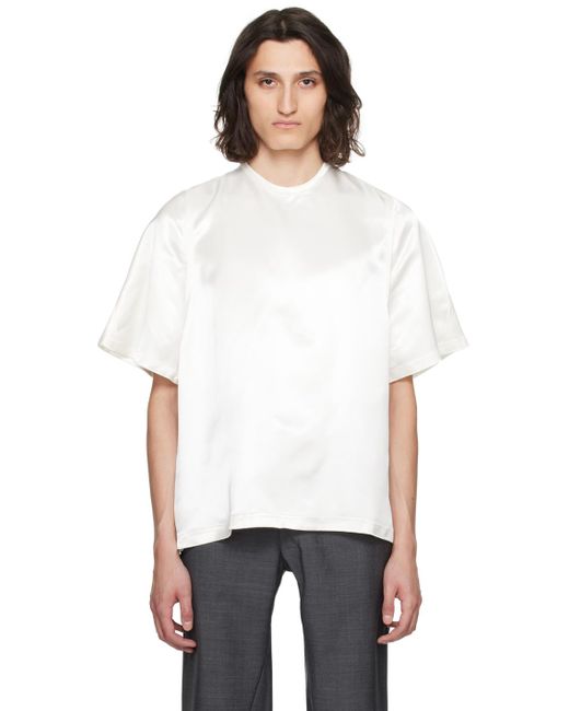 T-shirt mun blanc Bianca Saunders pour homme en coloris White