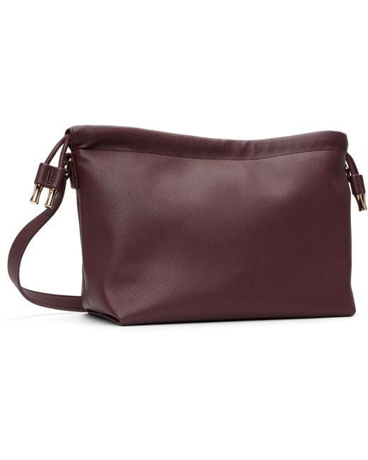 A.P.C. Black Burgundy Ninon Bag