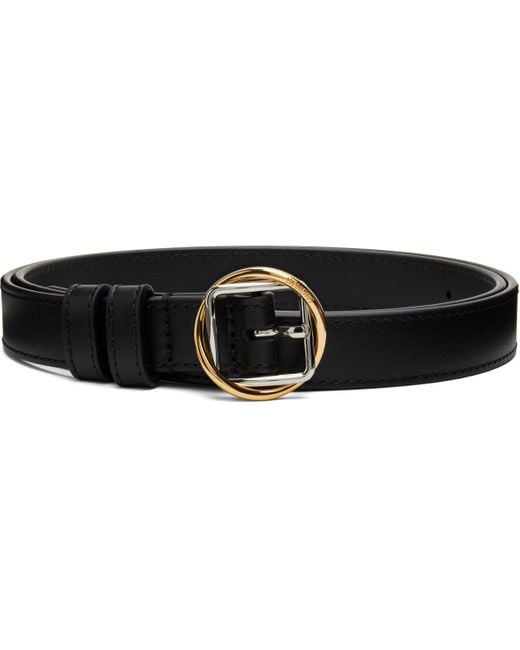 Jacquemus Black La Croisière 'The Salon' Belt for men