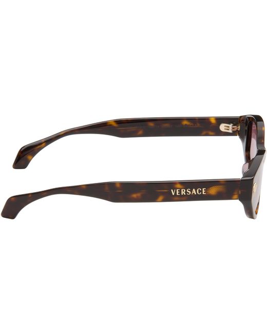 Versace Brown Medusa Sunglasses