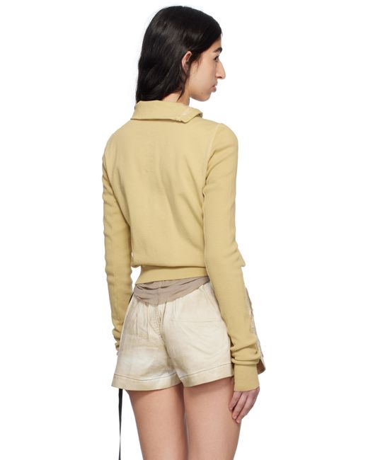 Rick Owens ベージュ Hollywood Mountain スウェットシャツ Multicolor