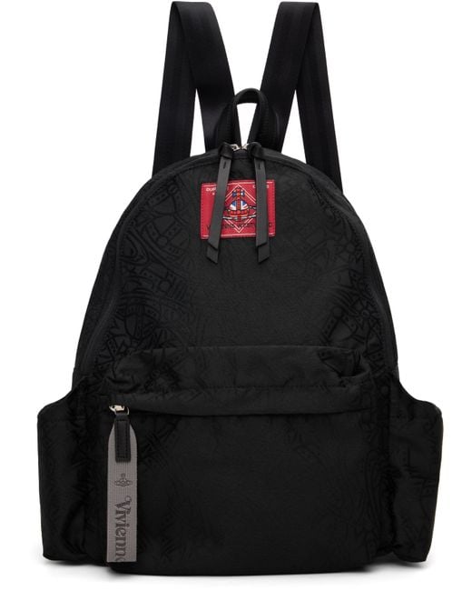 Vivienne Westwood ブラック George バックパック Black