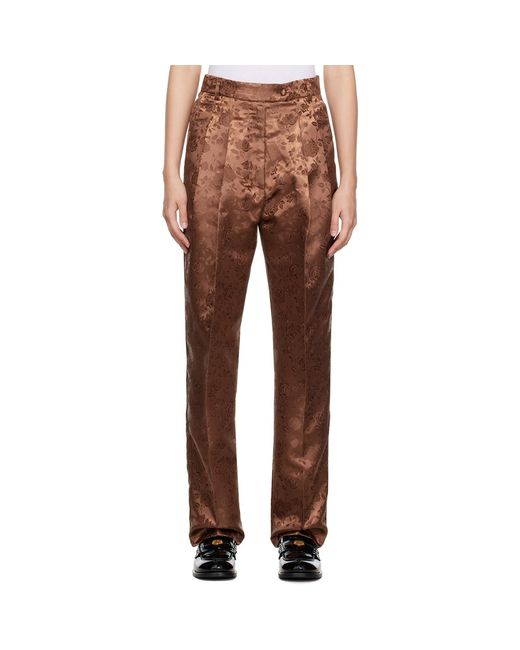 Tanner Fletcher Brown Clemence Trousers