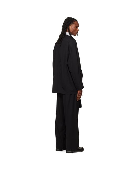 Kiko Kostadinov Black Cursus Blazer for men