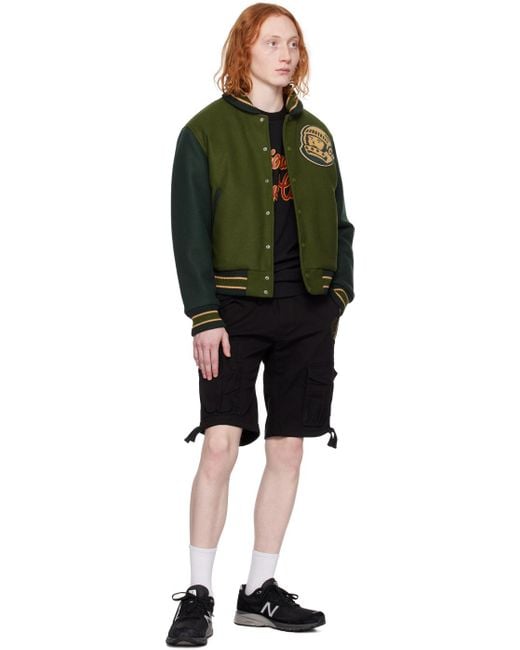 BBCICECREAM Black Patch Shorts for men