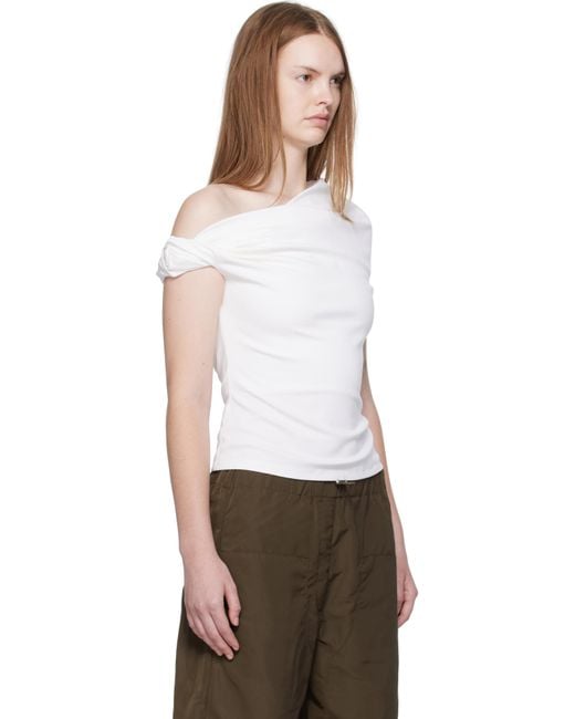 Paris Georgia White Elemental Ida Top