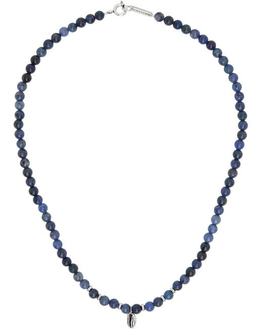 Isabel Marant Multicolor Blue Mr Grigri Necklace for men