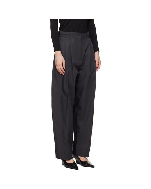 Studio Nicholson Black Acuna Trousers