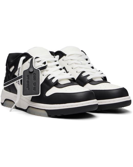 Off-White c/o Virgil Abloh Black Out Of Office Sneakers for men