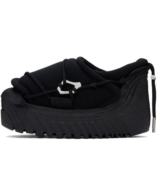 HELIOT EMIL Black Proteomic Sneakers for men
