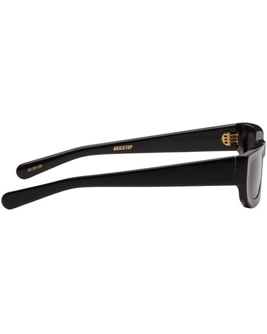 FLATLIST EYEWEAR Black Bricktop Sunglasses for men