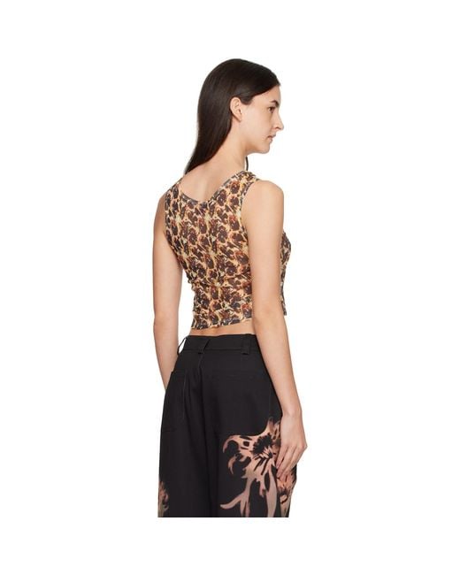 Collina Strada Black Dachi Cardio Top