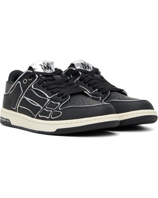 Amiri Black Skel Top Low Sneakers for men