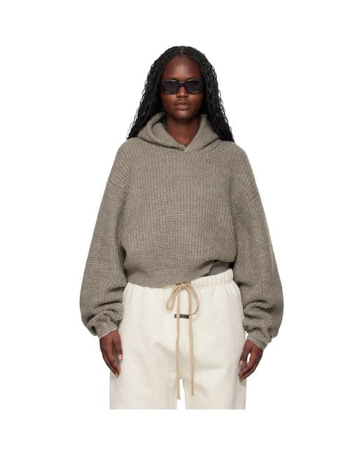 Fear Of God Natural Holiday Heavy Waffle 90S Hoodie