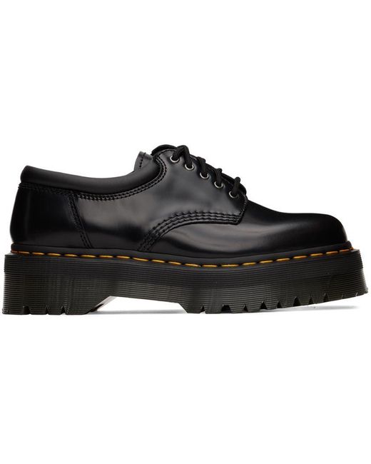 black 8053 quad platform derbys