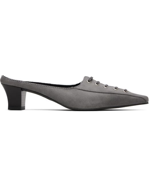 Paloma Wool Black Puy Mules