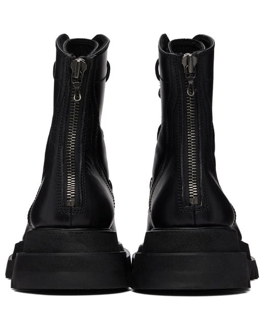 Julius Black 947Fwm1 Mechanical Boots for men