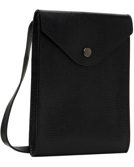Lemaire Enveloppe ストラップ ショルダーバッグ ブラック | Lyst