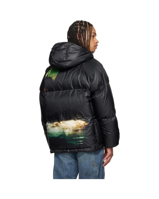 Undercover Black Ssense Exclusive Uc2E9204 Down Jacket for men