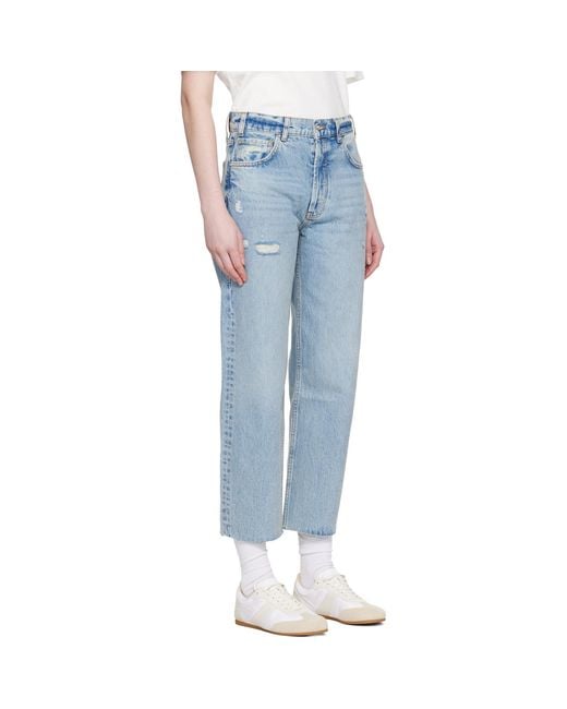 Anine Bing Blue Gavin Jeans