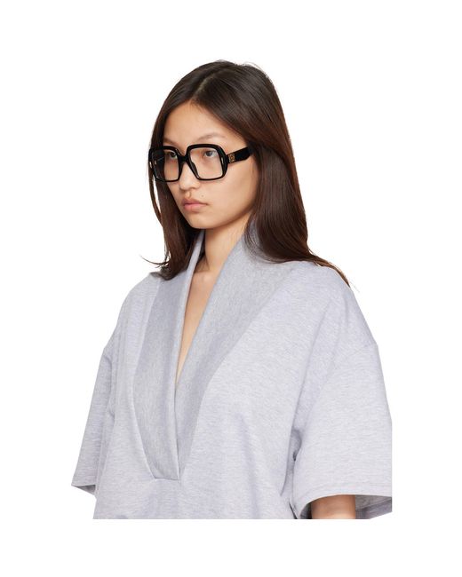 Loewe Black Anagram Glasses
