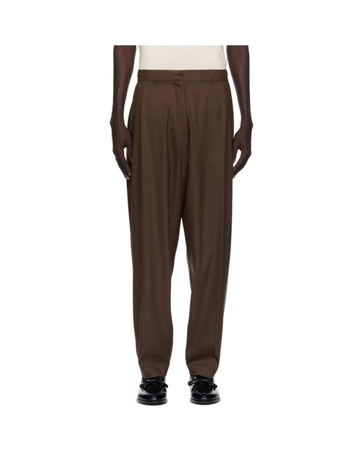 Ashley Williams Black Peg Trousers for men