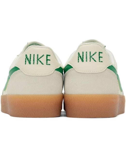 Nike Black Off-white & Green Killshot 2 Sneakers for men